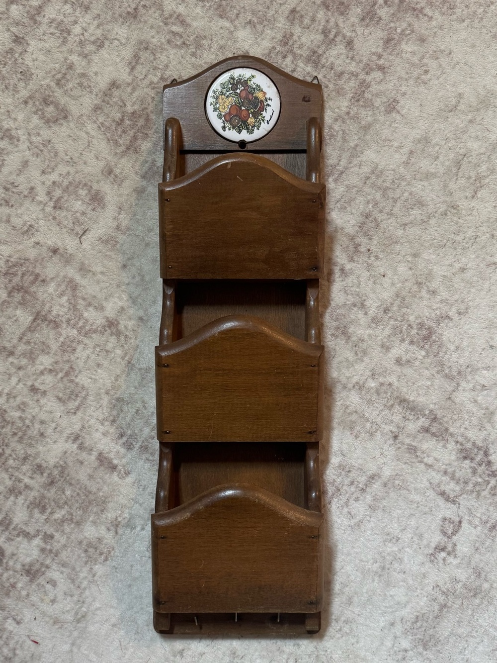 Antique mail holder